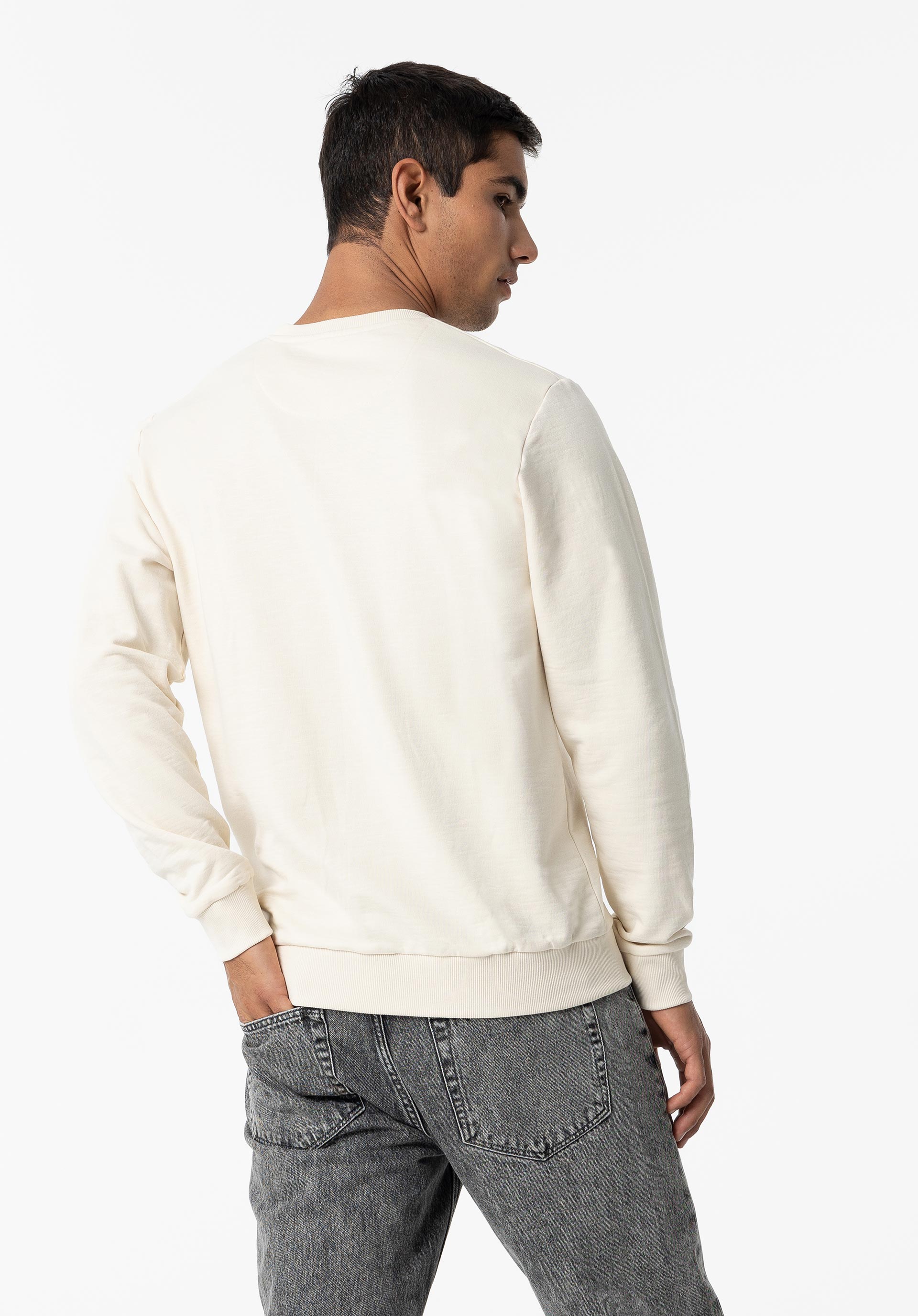 Sweatshirt com Bordado Turco