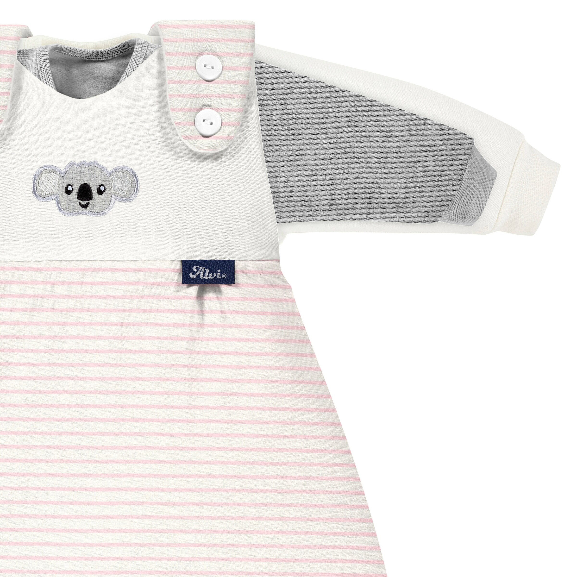 Alvi Baby-Mäxchen® 3tlg. (BIO Baumwolle) - Ringlets Koala rosé
