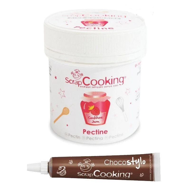 Pectine en poudre + Stylo chocolat Scrapcooking