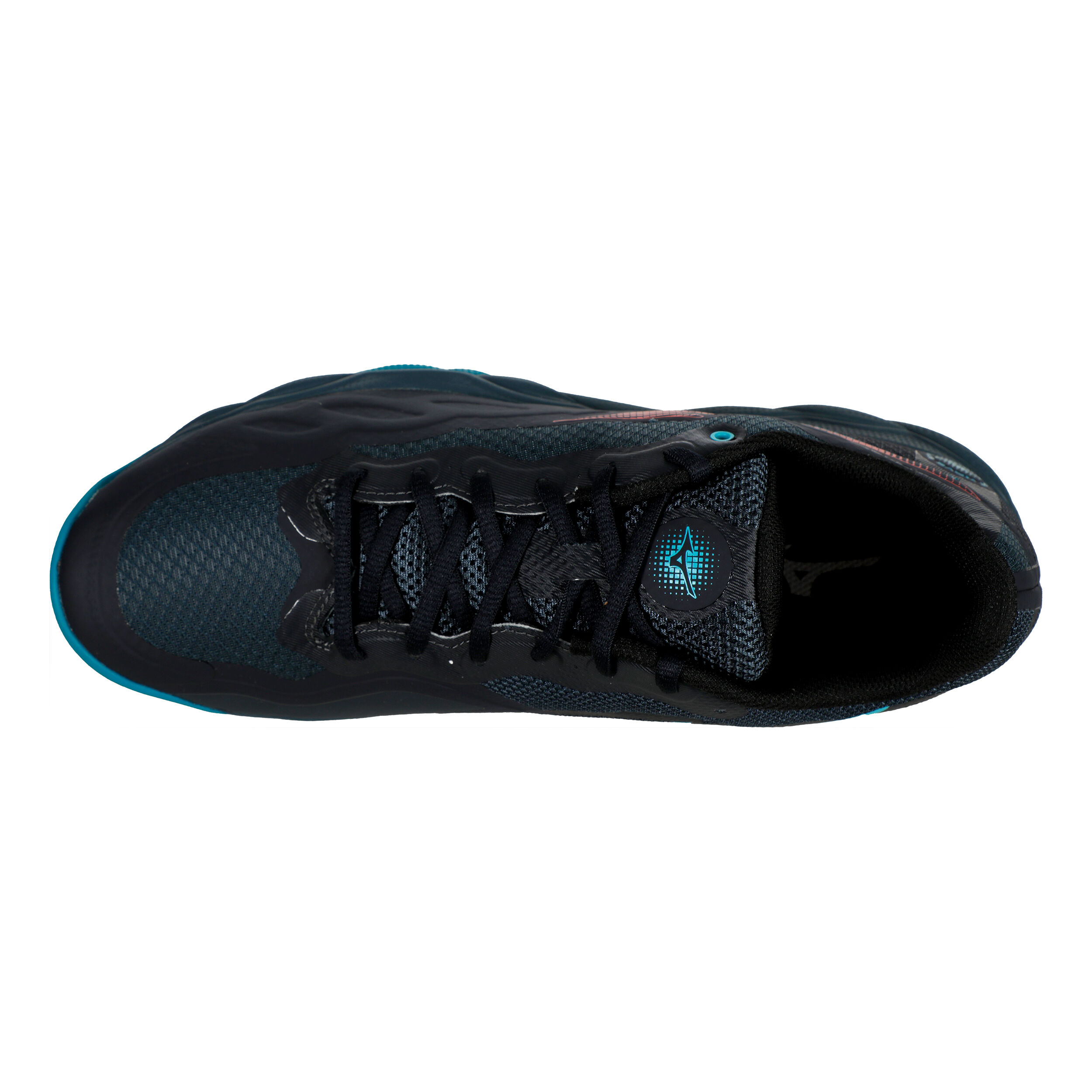 Mizuno Wave Enforce Court Chaussures Padel - Bleu Foncé , Corail