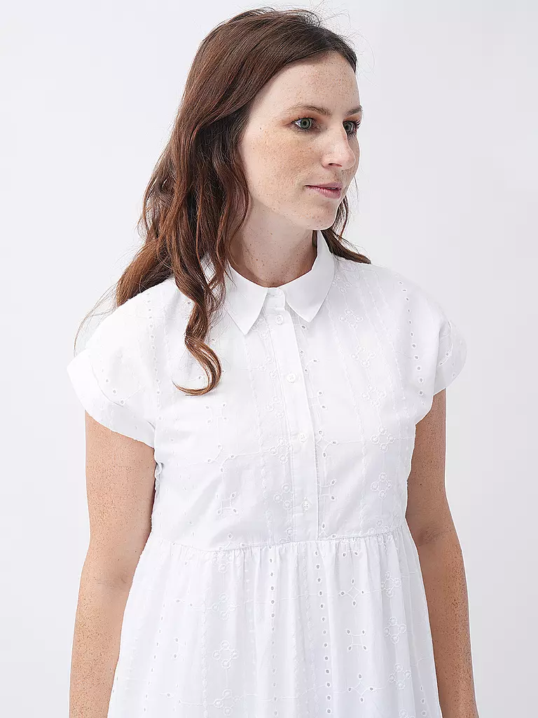 S.OLIVER Maxikleid weiss