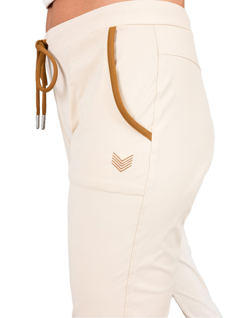 HBT TERRE DE VILLE | U.S. CRUZ PANTALON FEMME ECRU