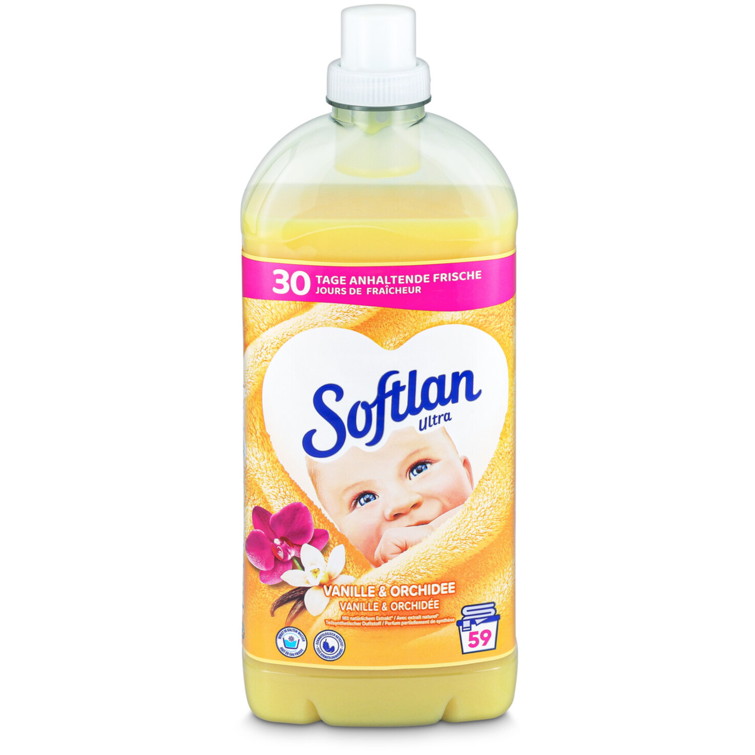 Softlan Ultra Weichspüler Vanille & Orchidee 59 Waschgänge