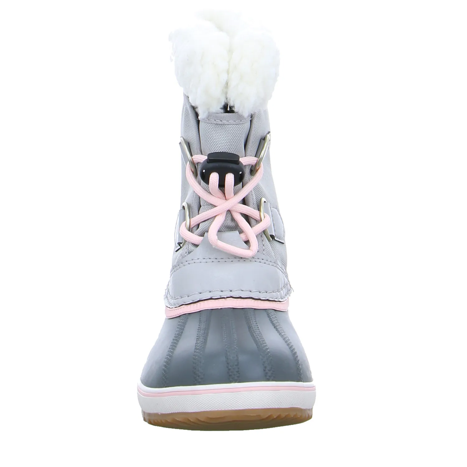 SOREL Kinder-Snowboot Silber Synthetik  Schneestiefel Mädchen