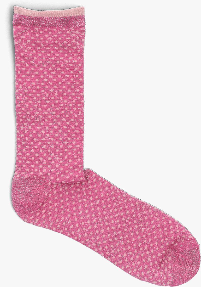 BECKSONDERGAARD roze becksondergaard sokken ditsy glitter sock