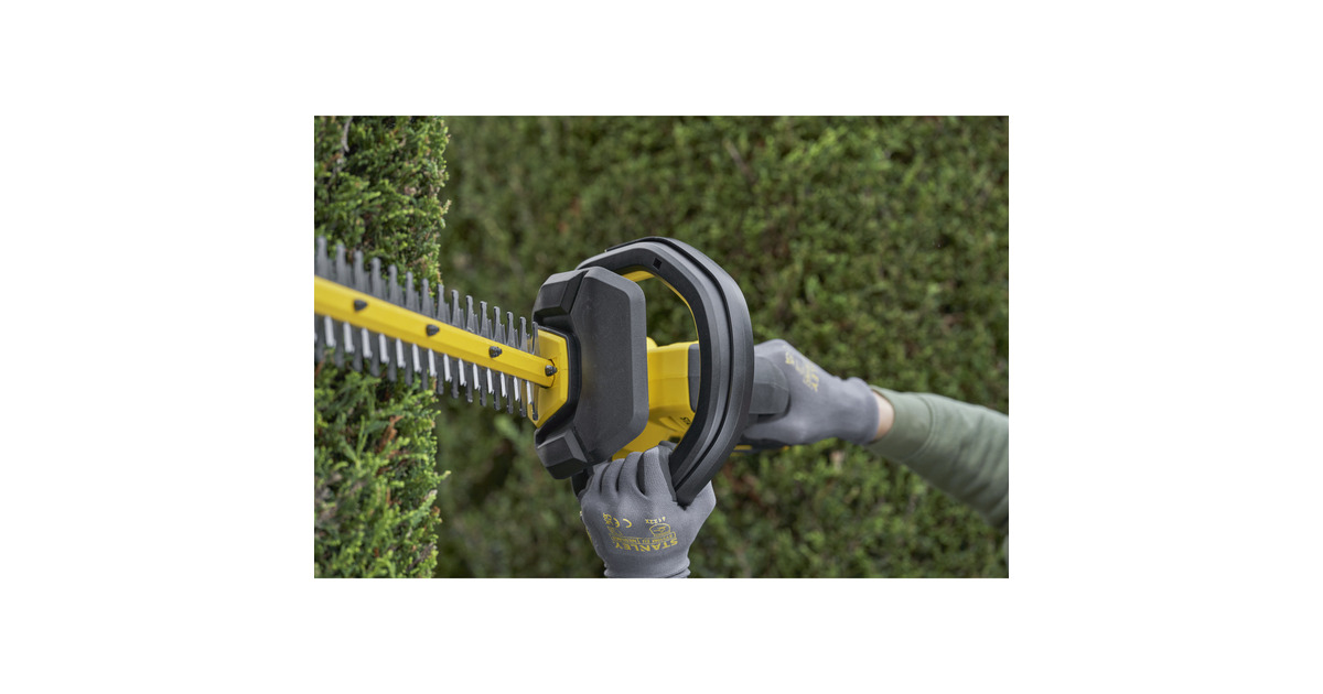 Stanley18V FATMAX V20 accu heggenschaar - 4Ah accu  (Geel/zwart, 55 cm, accu en oplader inbegrepen)
