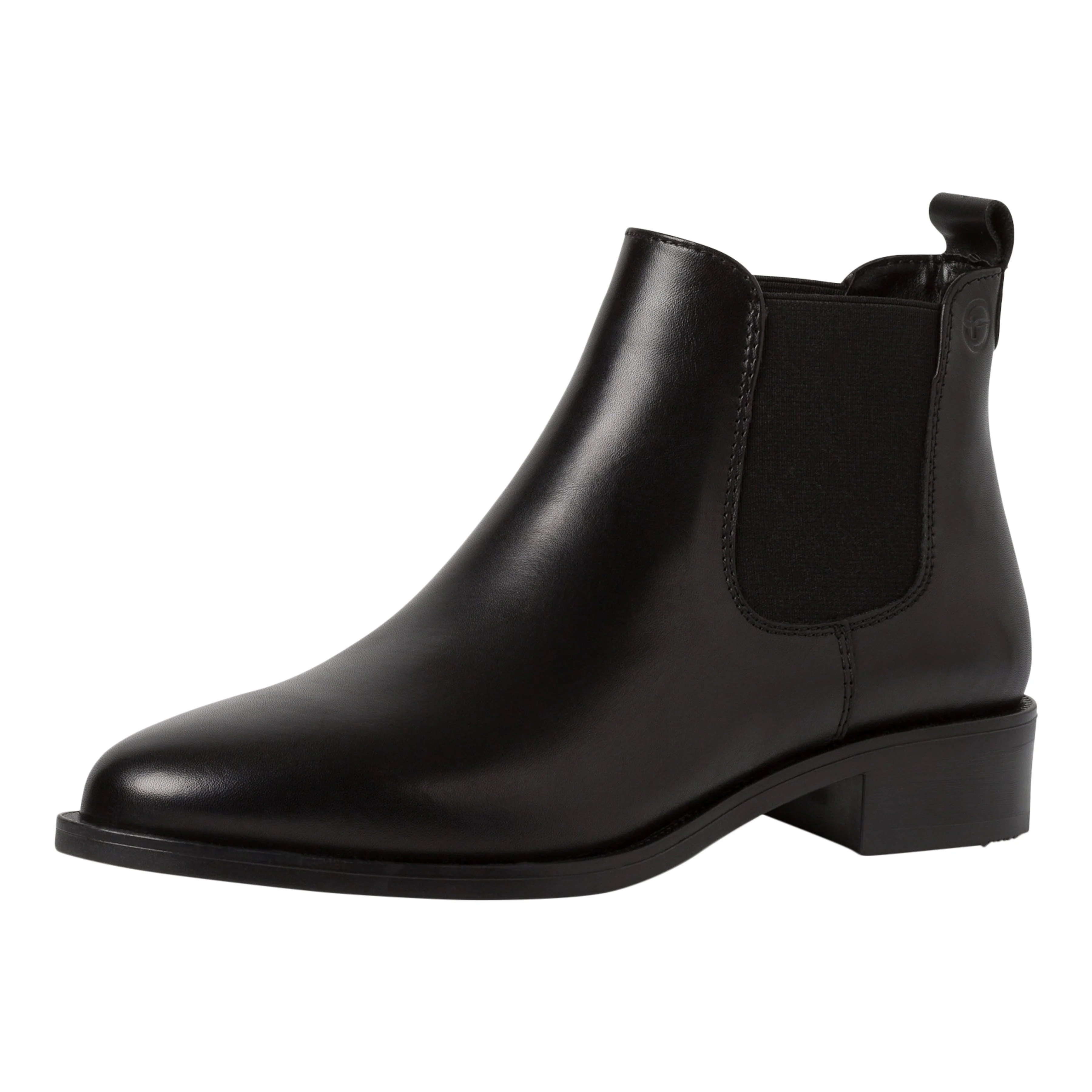 Bottines chelsea cuir | Noir