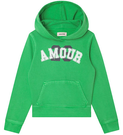 Zadig & Voltaire Kapuzenpullover - Limette m. Print