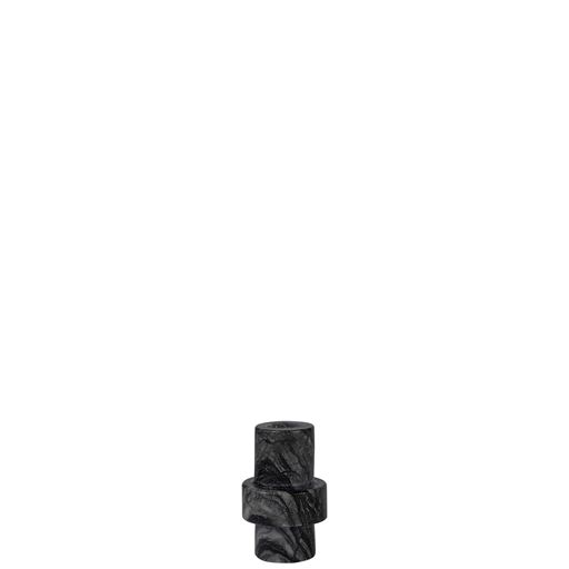 Mette Ditmer Marble Large Lysestage, Black/Grey