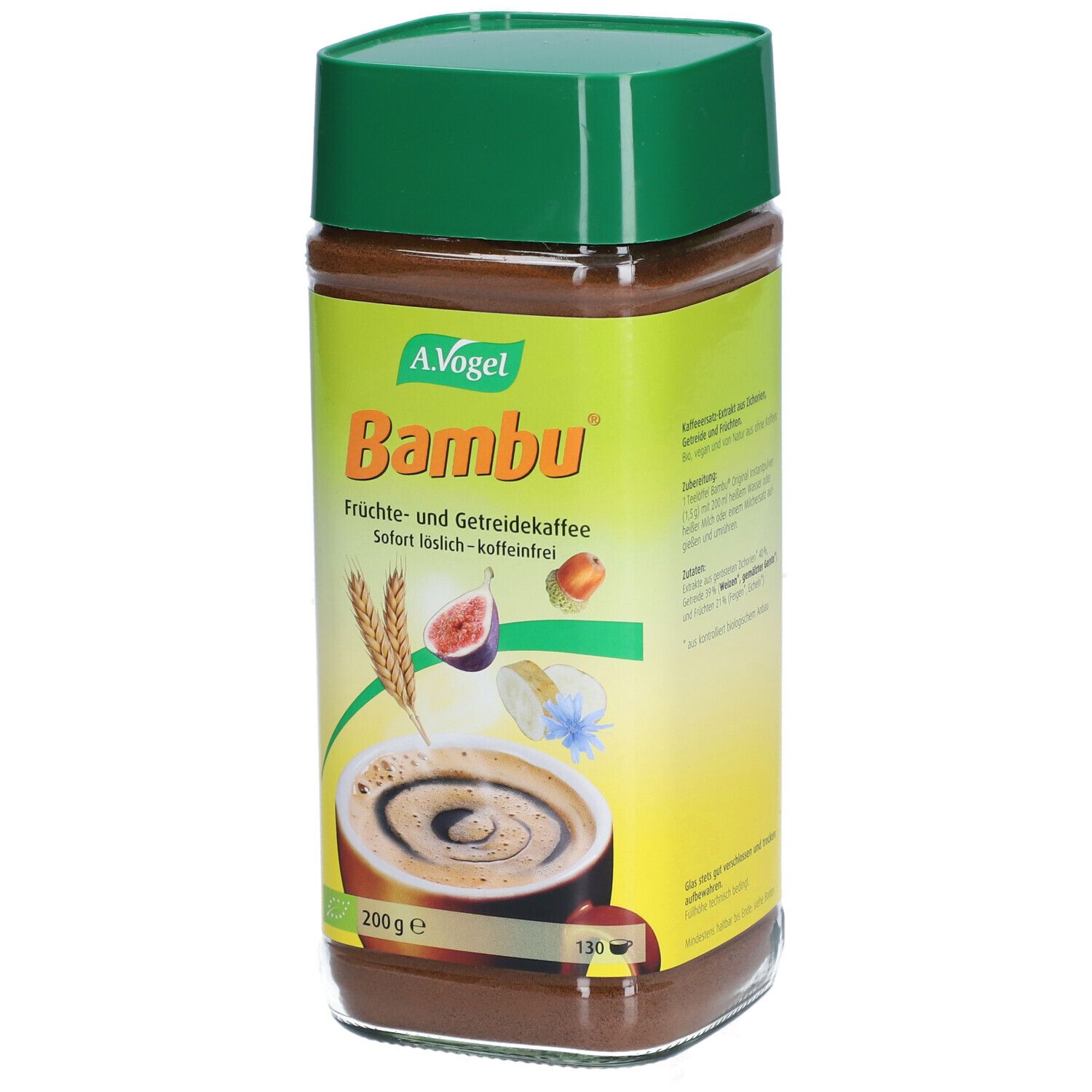 Bambu® Instant Früchte- und Getreidekaffee