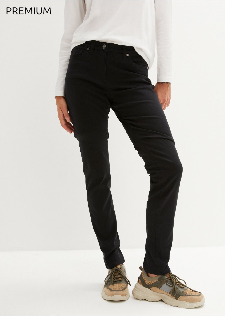 Pantalon twill 5 poches Essential