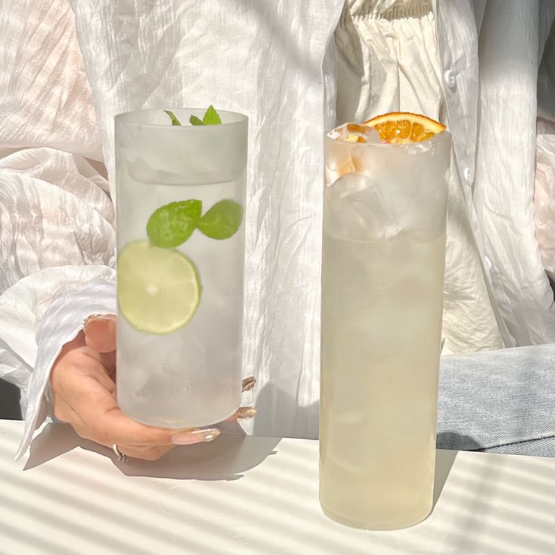 MIMO - Gematteerd drinkglas (diverse ontwerpen)