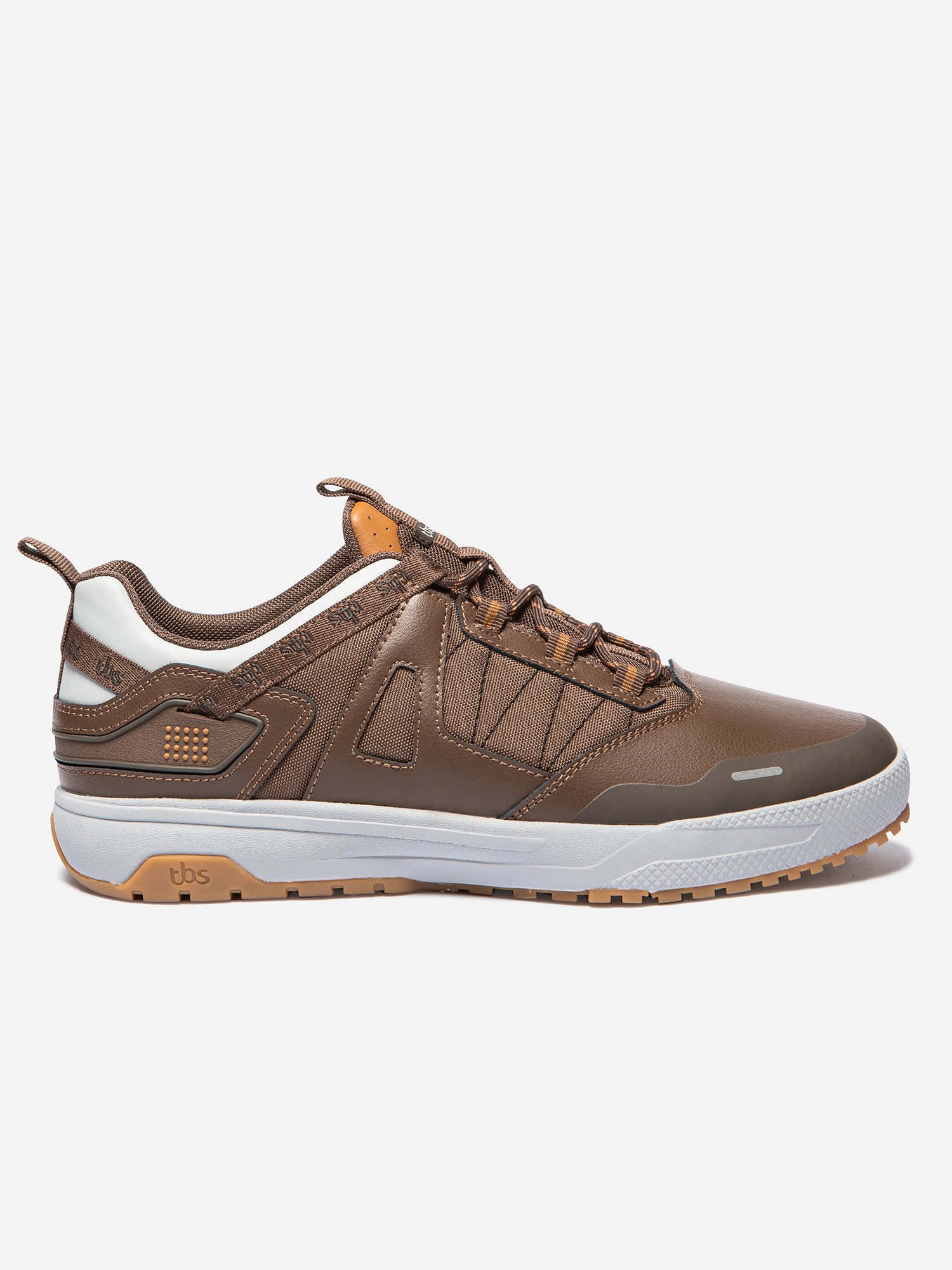 Baskets Homme Cuir Marron