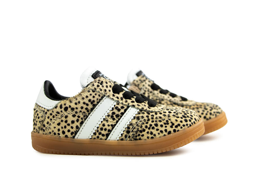 Pinocchio Sneaker Wit Dots Combi