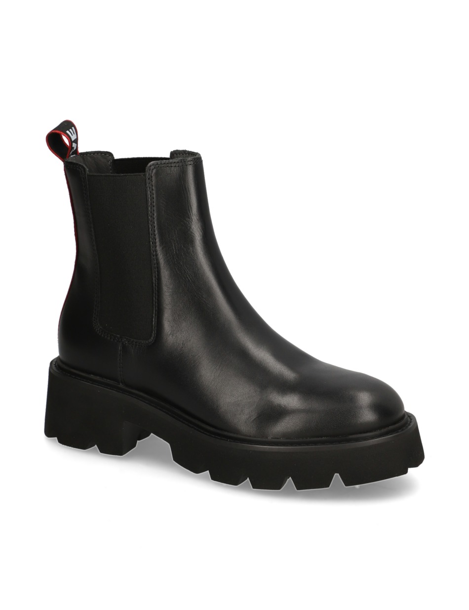 Glattleder Chelsea Boot