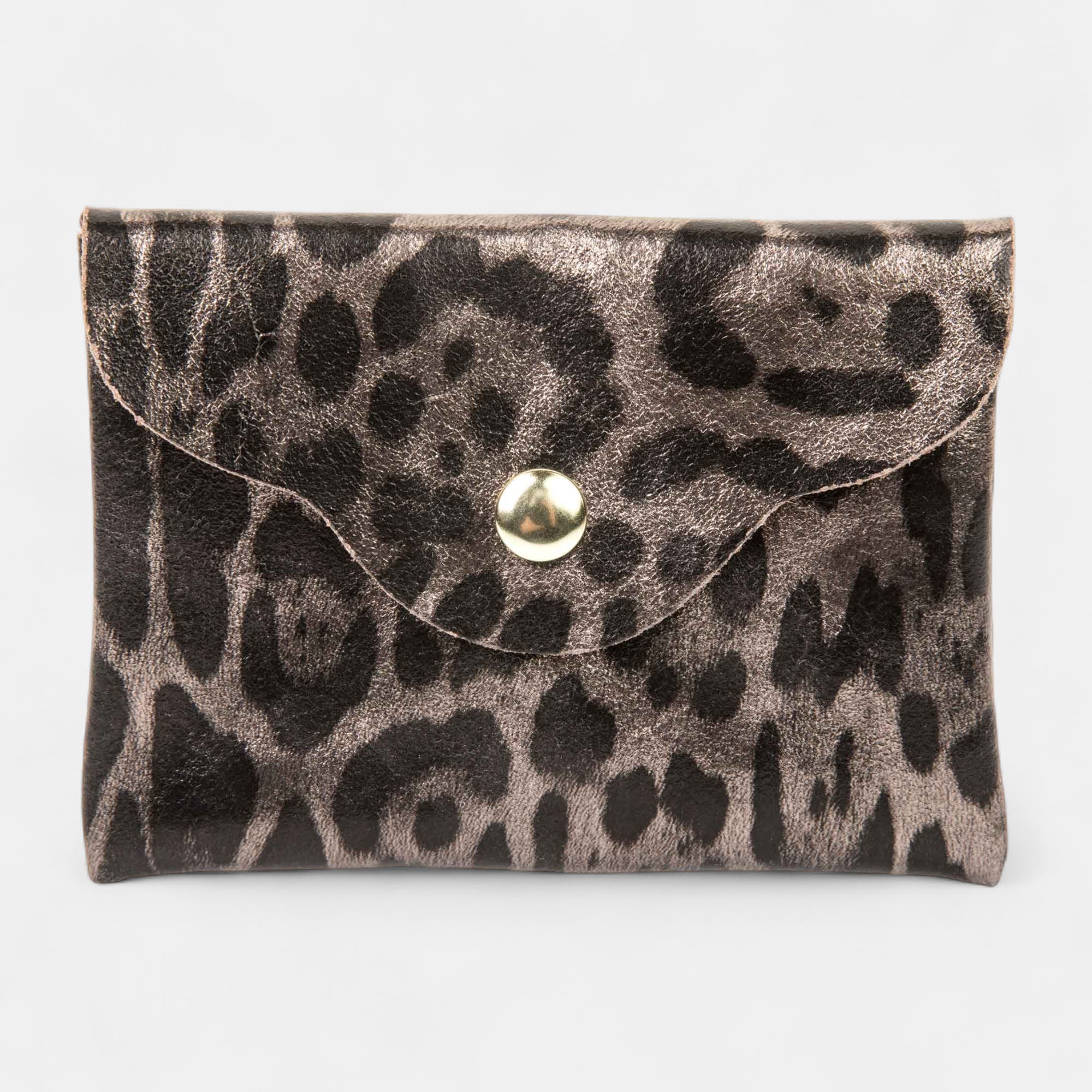 Petite maroquinerie en cuir multicolore