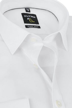 OLYMP No'6 six Skinny Fit Overhemd Wit 046664-00 kopen
