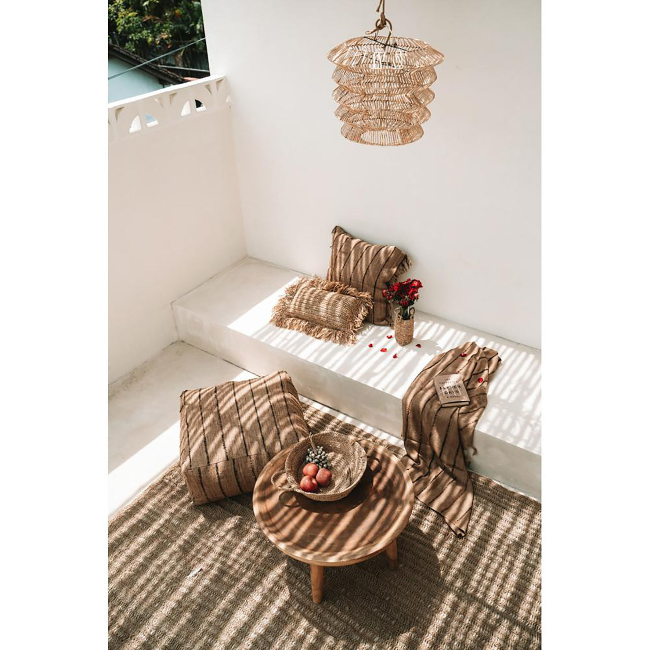 Bazar Bizar Housse de coussin Oh My Gee beige/noir - 60x60 cm