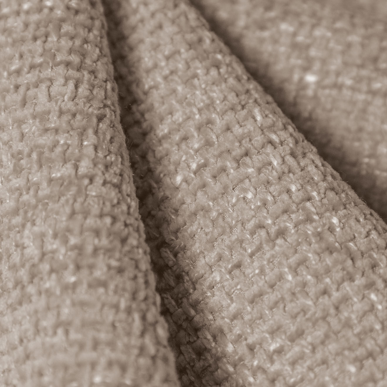 Micadoni Lit Coffre Chenille avec Tête de Lit Miley beige - 230x227x100 cm
