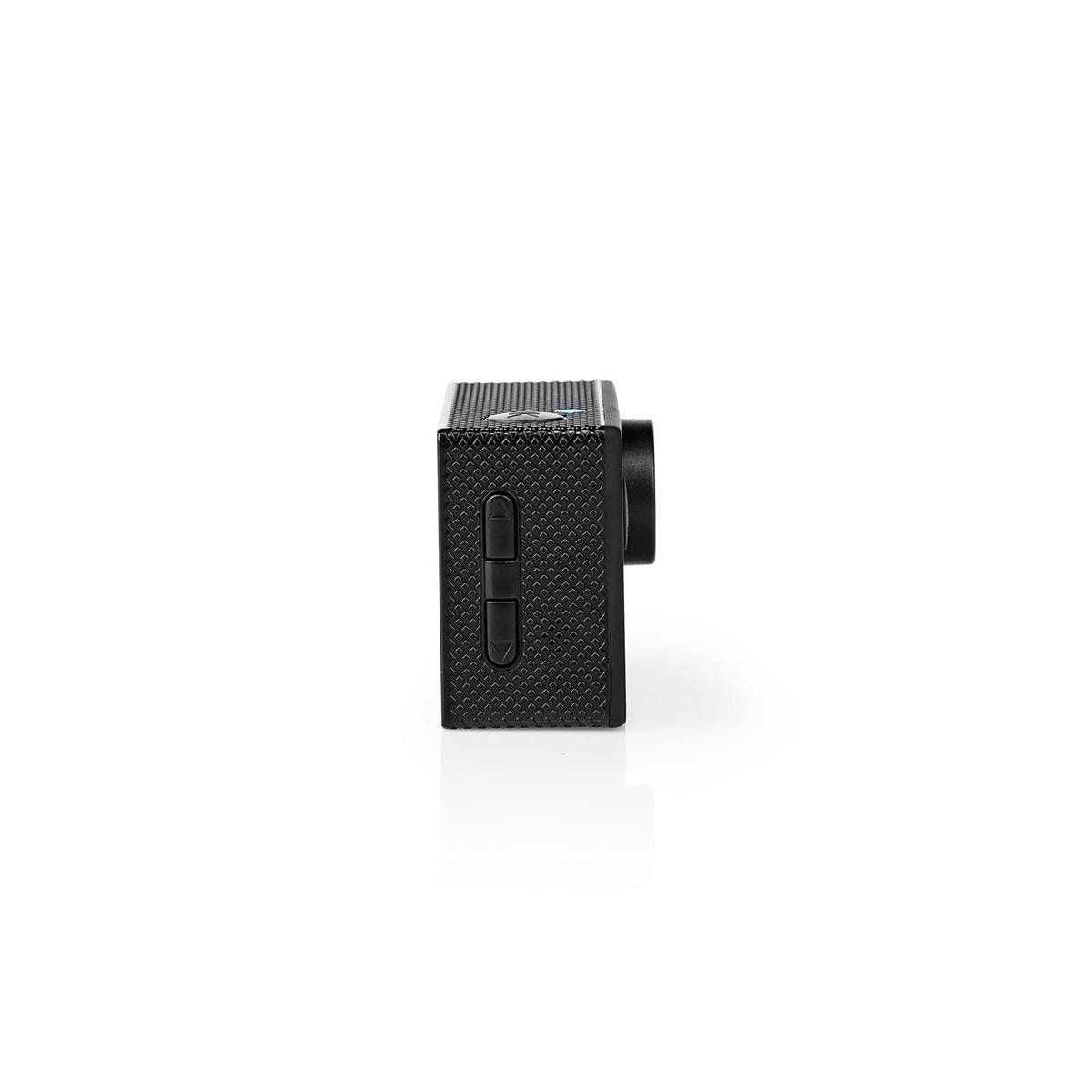 Nedis handling Cam | 1 Skjerm | 1080p@30fps | 12 MPixel | Vanntett opptil: 30.0 m | 90 min | Wi-Fi | App tilgjengelig for: Android™ / IOS | Montering inkludert | Sort