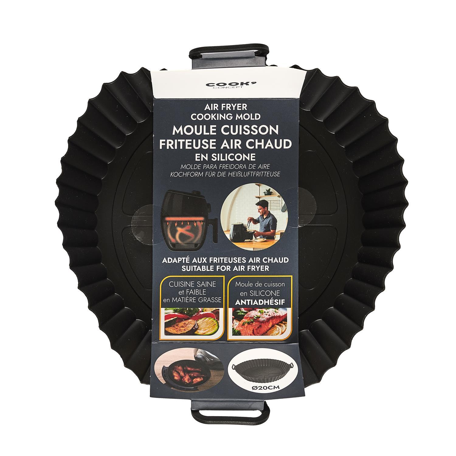 MOULE DE CUISSON ROND FRITEUSE A AIR 20CM