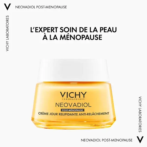 Kit de Presente Vichy Neovadiol para o Protocolo Pós-Menopausa: Creme Repositor de Lipídios 50ml + Sérum Neovadiol 5ml Grátis