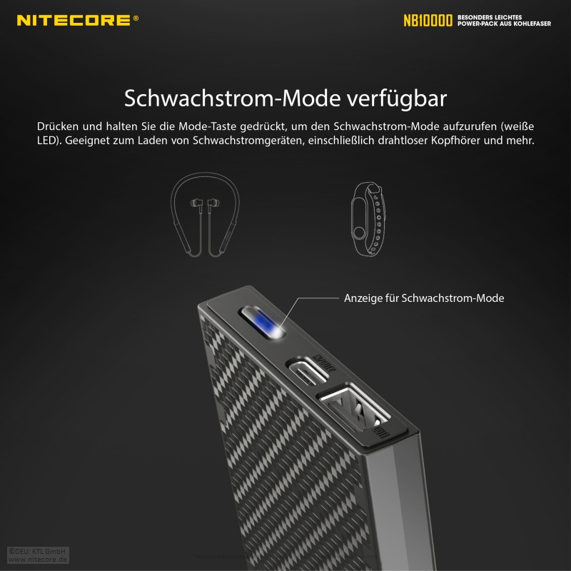 Nitecore Powerbank NB 10000 mAh