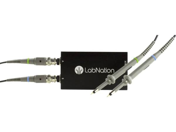 LabNation Smartscope USB-oscilloskop 30 MHz 10-kanals 100 MSa/s 4 Mpts 8 Bit Digital hukommelse (DSO), Funktionsgenerator, Logic-analysator 1 stk