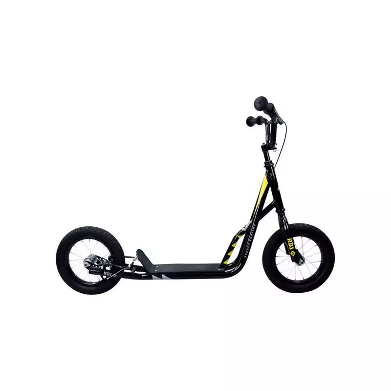 Trottinette Footbike Enfant PRO ACRO RB1 DARK SUN /JAUNE Permanent Noir/Jaune