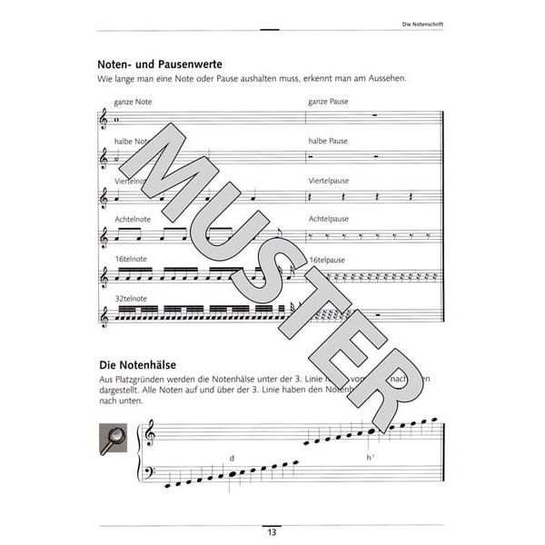 Edition Dux C.Nowak Elementare Musiklehre