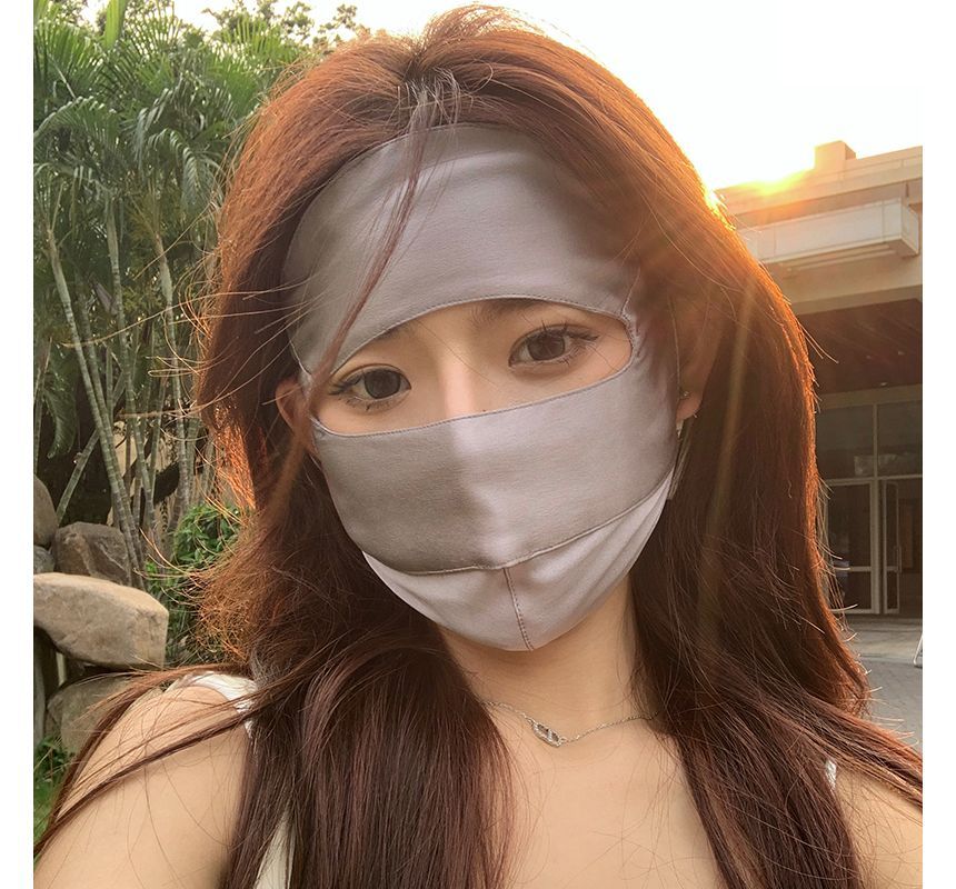 Pompabee - Effen zonbeschermend gezichtsmasker