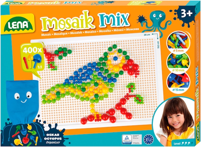Lena® Kreativset »Mosaik Set color Mix« Made in Germany