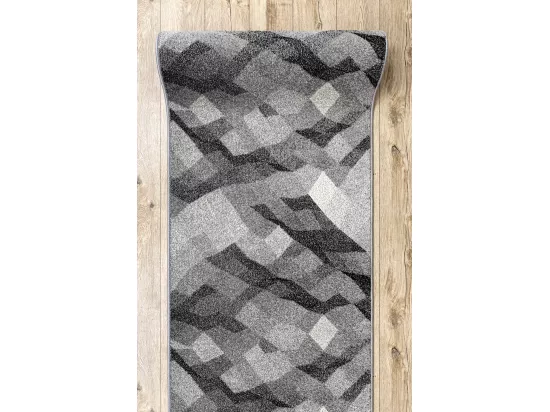 Tapis de couloir SILVER Palanga gris 80x250 cm