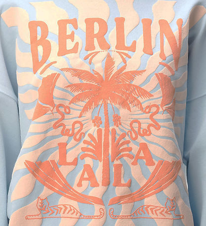 Lala Berlin H?ttetr?je - Irina - Sunset Palm Cashmere Blue