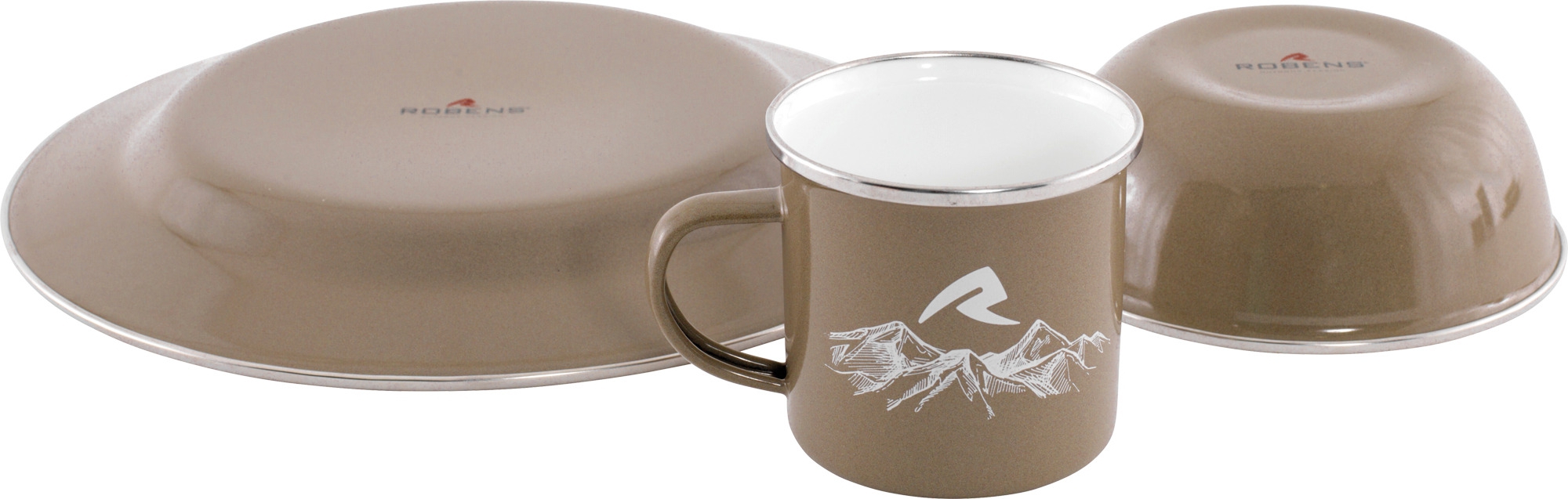 Robens Tongass Single Emaille-Set 3-tlg.