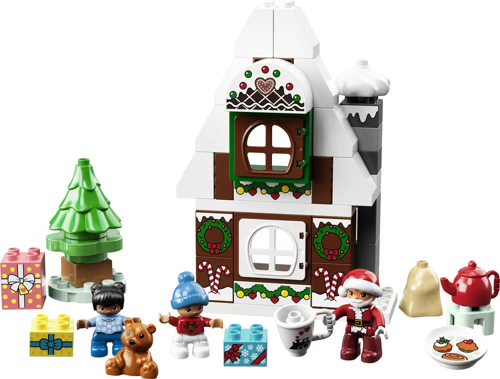 LEGO®DUPLO 10976 LA MAISON EN PAIN D'EPICES DU PERE NOEL