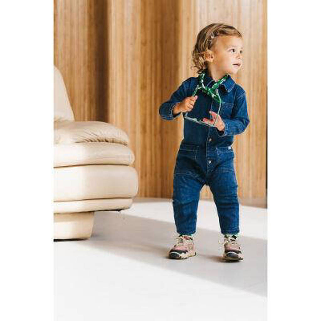 The New Chapter regular fit tuinbroek fresh denim