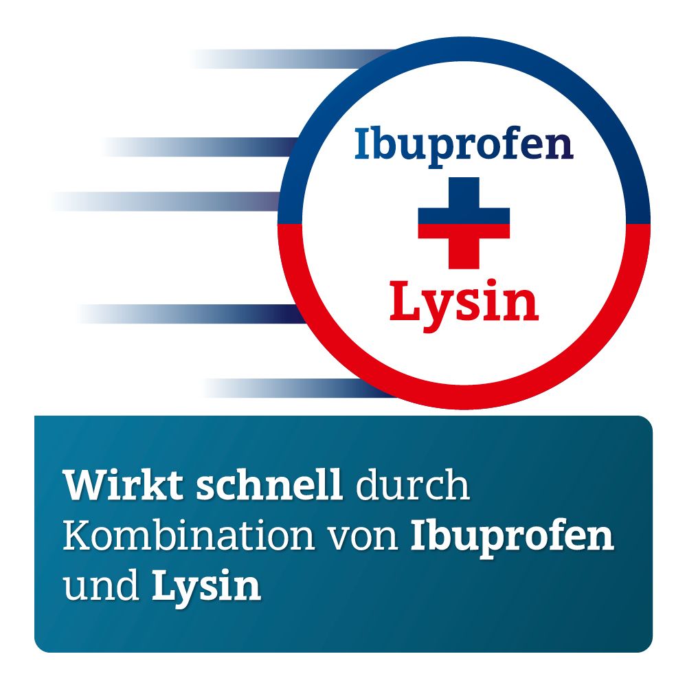 IBULYSIN ADGC® 400mg bei Kopfschmerzen, Migräneschmerzen und Zahnschmerzen