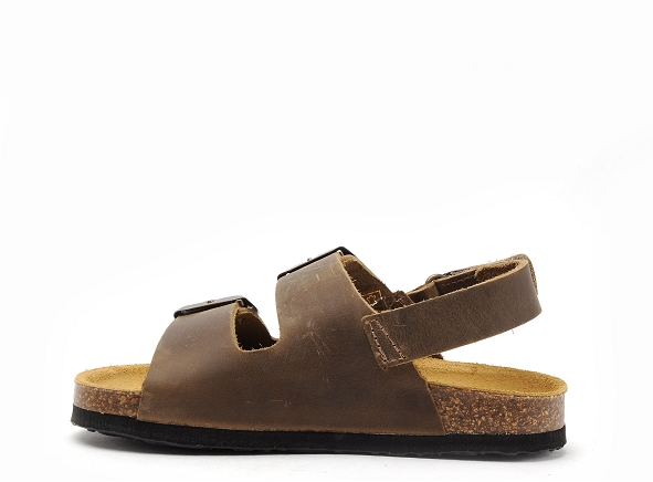 Plakton nu pieds enfant poli 126095 kaki