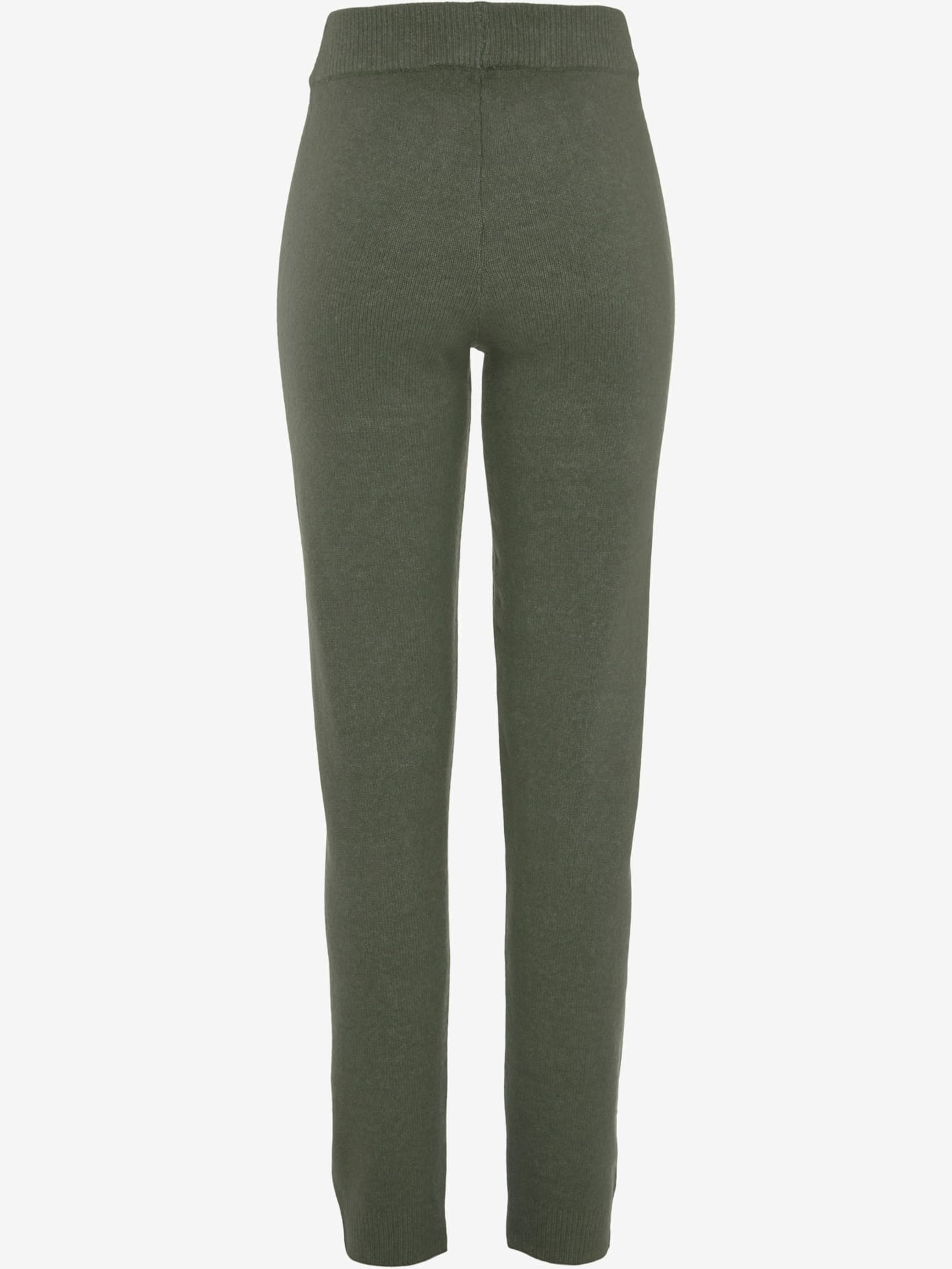 Pantalon en tricot effet chiné