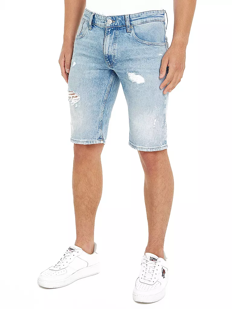 TOMMY JEANS Jeanshorts RONNIE  hellblau