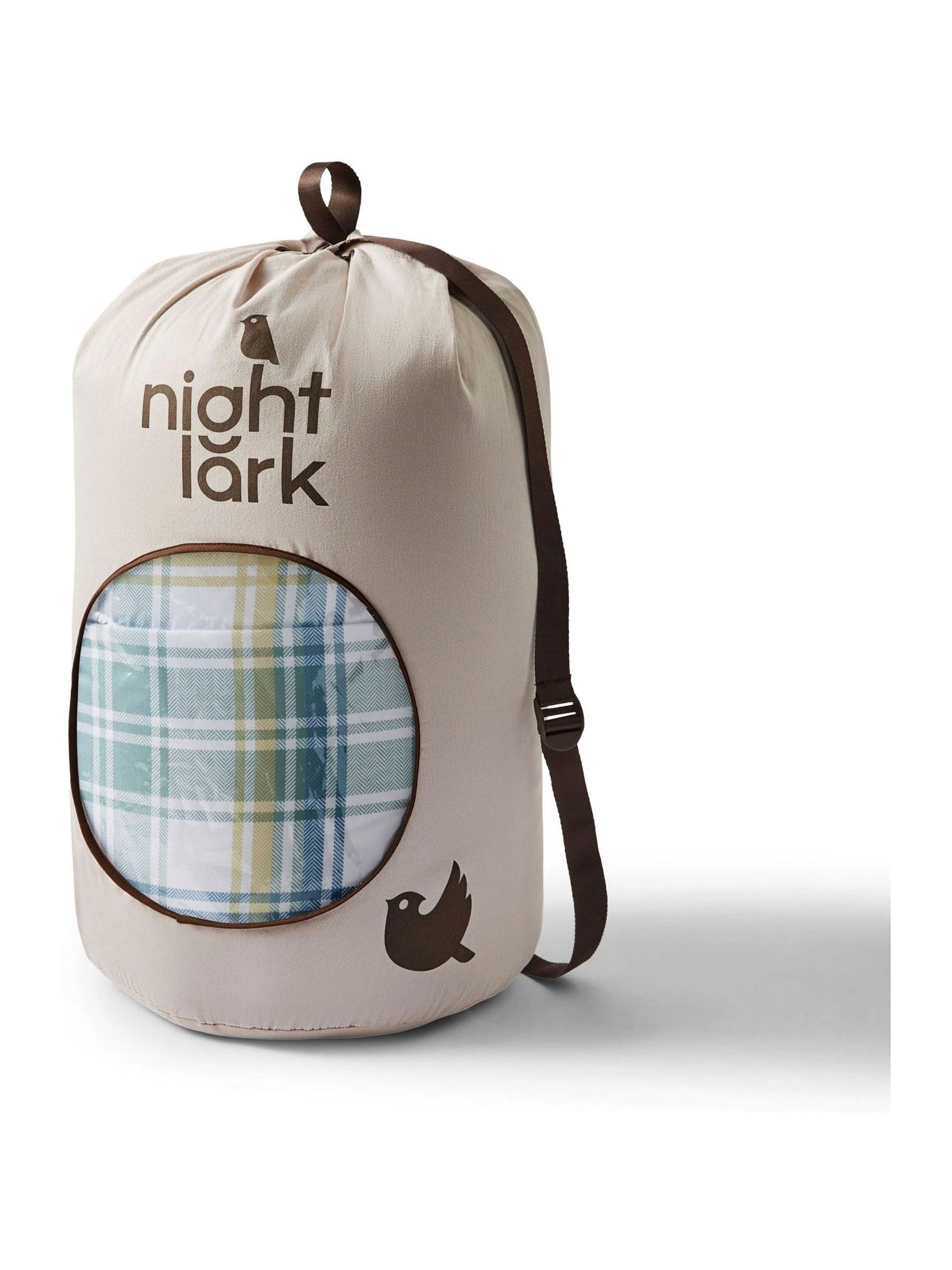 Night Lark Coverless Duvet and Pillowcase Set
