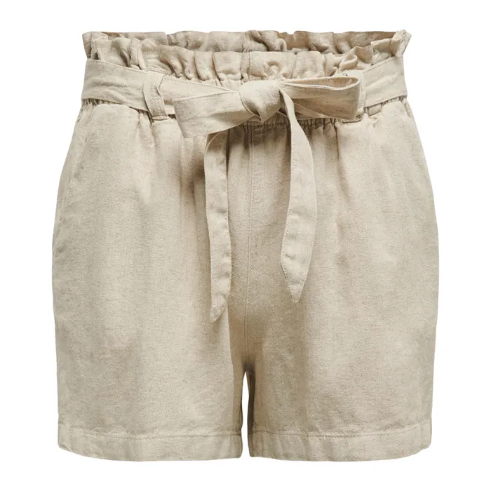 JDY Say Linnen Belt Short Dames