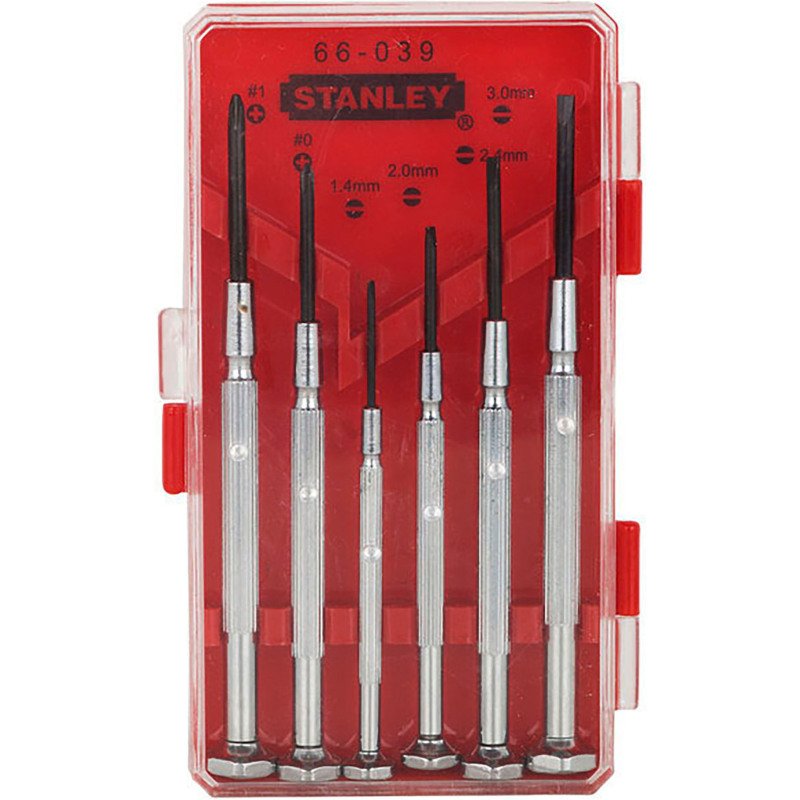 Tournevis d'horloger Stanley - Coffret de 6