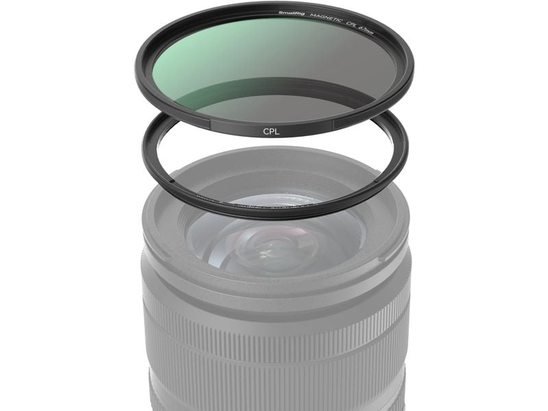 Smallrig Aufsteckbarer CPL-Filter (67 mm) mit M-Mount-Adapt Für mobile Filmemacher