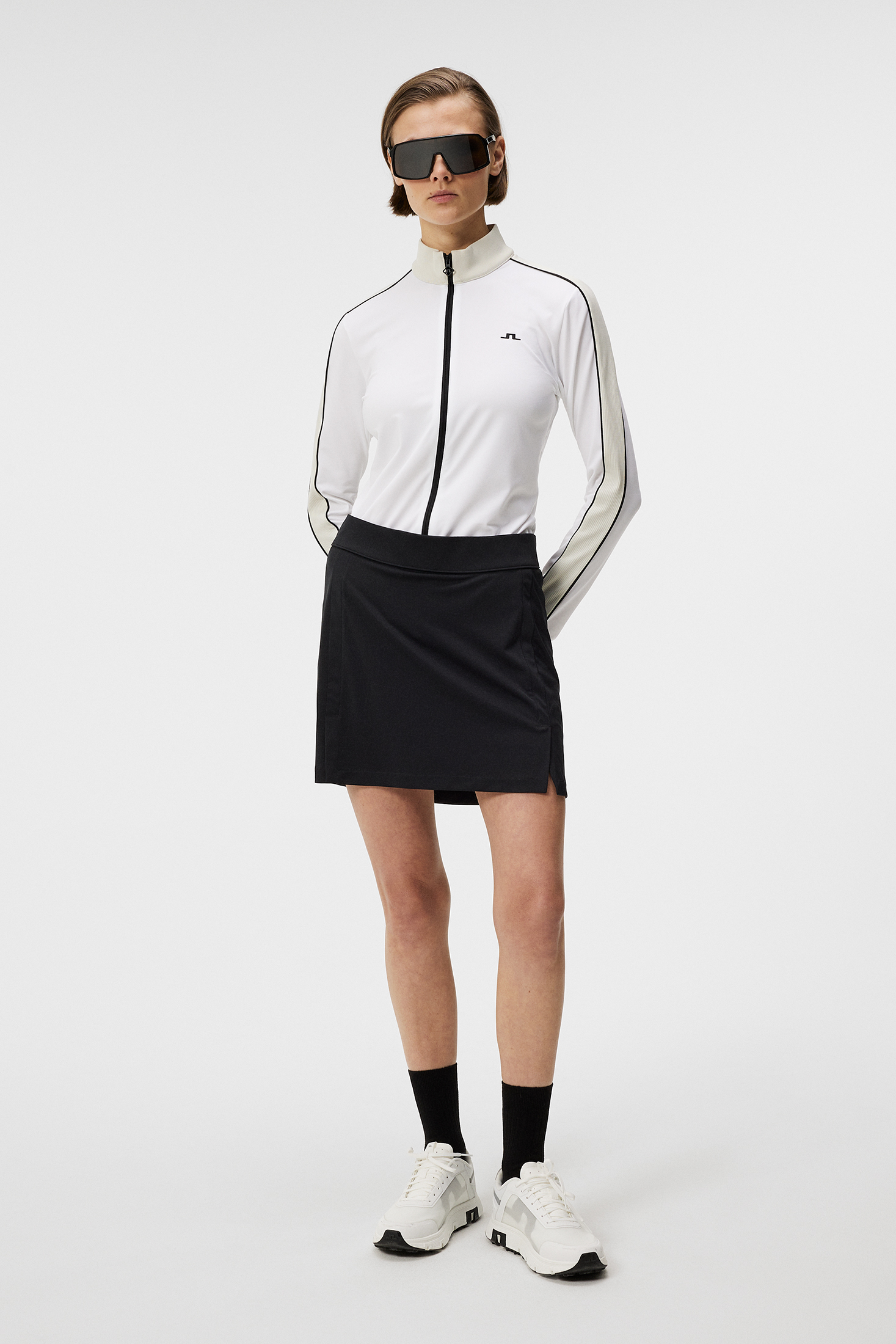 Amelie Mid Skirt Dame Black