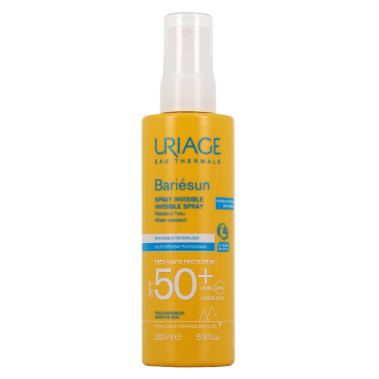 Spray solaire invisible SPF50+ Uriage Bariesun - Corps et visage