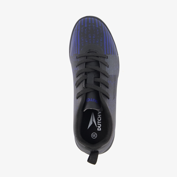 Dutchy Sprint kinder zaalschoenen IC zwart/blauw