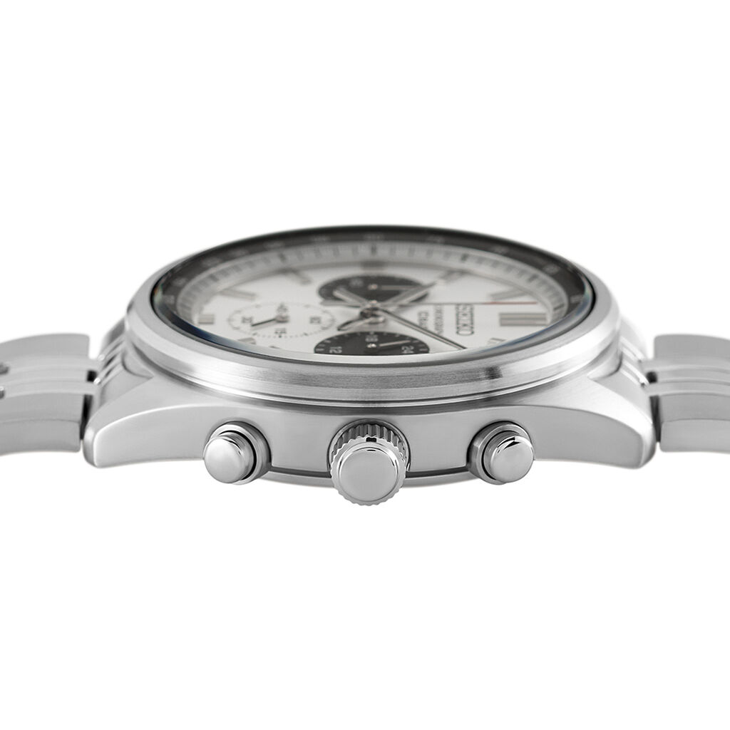 Montre Seiko Sport Bicolore Blanc / Noir