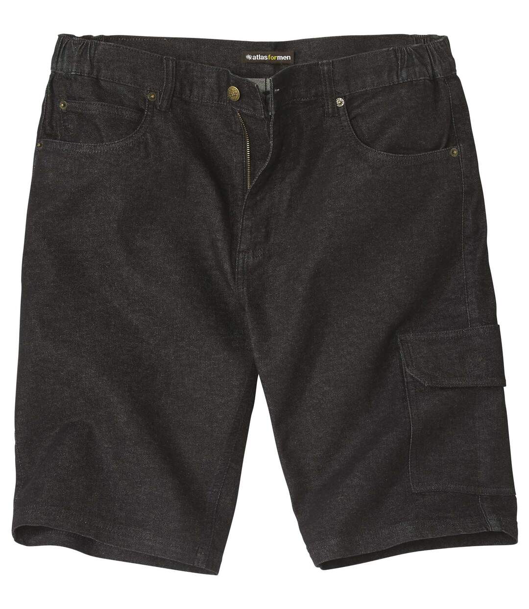 Bermuda Cargo en Jean Stretch Confort